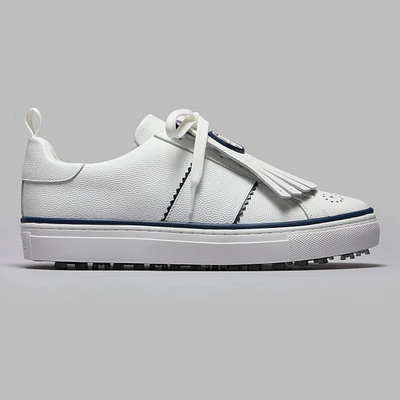 Women's Durf Side Stripe Spikeless Golf Shoe - White/Navy