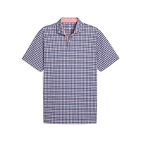 Men's Pique Tie Short Sleeve Polo
