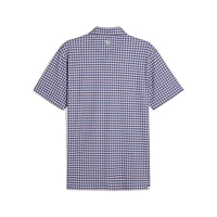 Men's Pique Tie Short Sleeve Polo