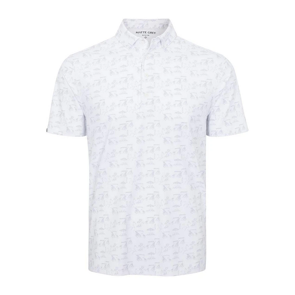 Men's Les Golf Short Sleeve Polo