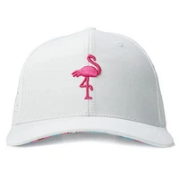 Men's Flamingo Pool Party Cap - White