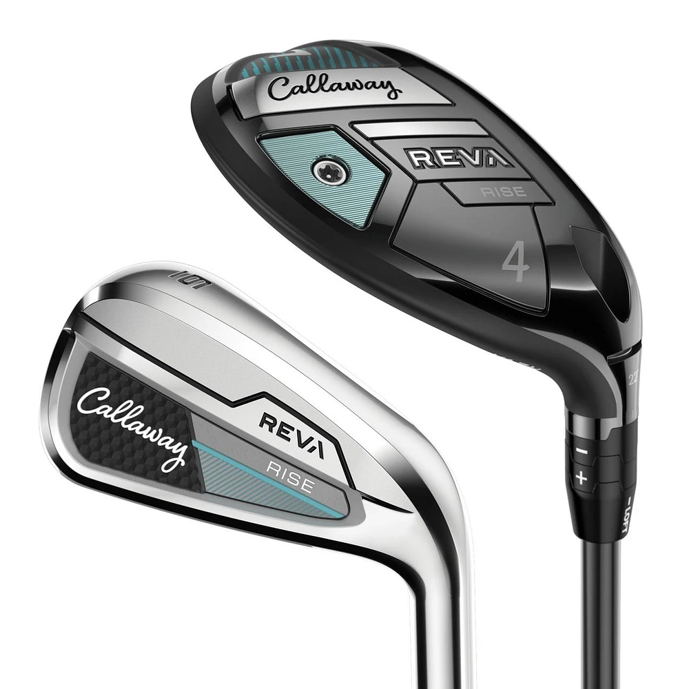 Women's Reva Rise 5H 6H 7-PW SW Combo Iron Set with Graphite Shafts