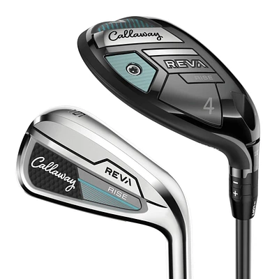Women's Reva Rise 5H 6H 7-PW SW Combo Iron Set with Graphite Shafts