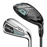 Women's Reva Rise 5H 6H 7-PW SW Combo Iron Set with Graphite Shafts