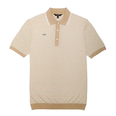 Men's Union Recycled Rib Knit Stripe Polo