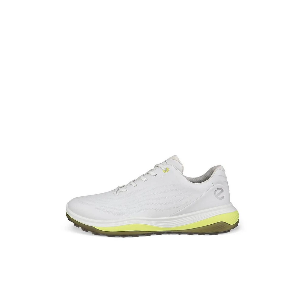 Men's Golf LT1 Spikeless Shoe-White/Lime