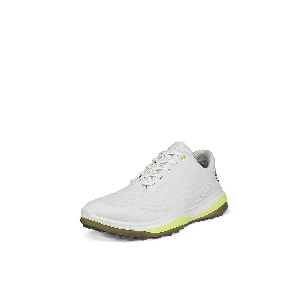 Men's Golf LT1 Spikeless Shoe-White/Lime