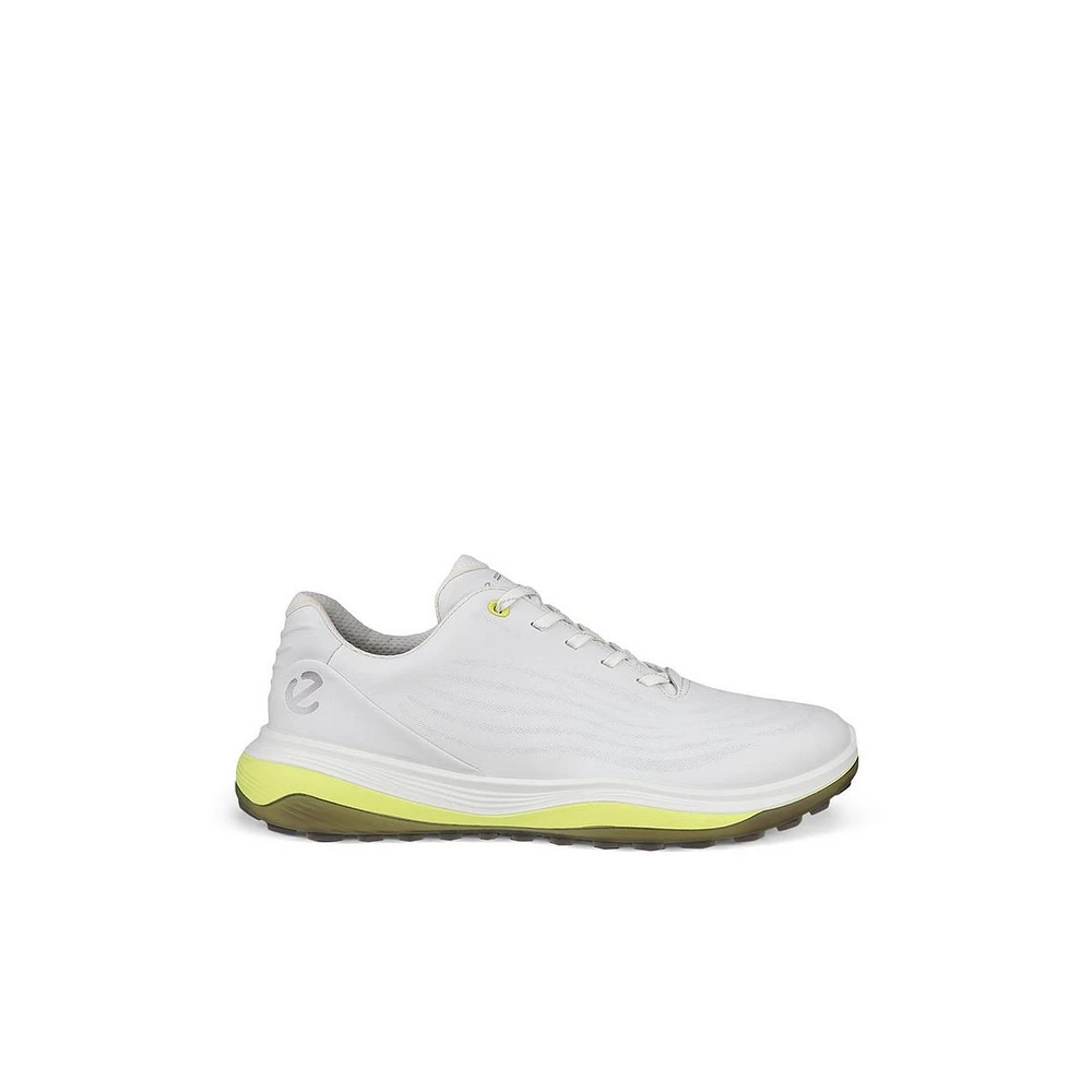 Men's Golf LT1 Spikeless Shoe-White/Lime