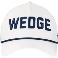 Men's White Wedge Cap