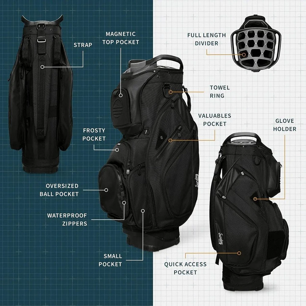 Big Rig Cart Bag - 14 Club