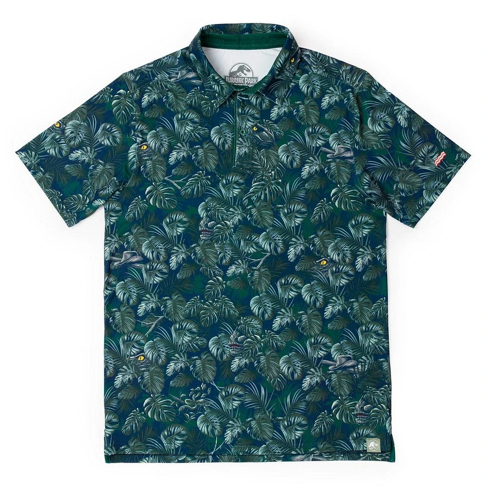 Men's Jurassic Park Clever Girl Short Sleeve Polo