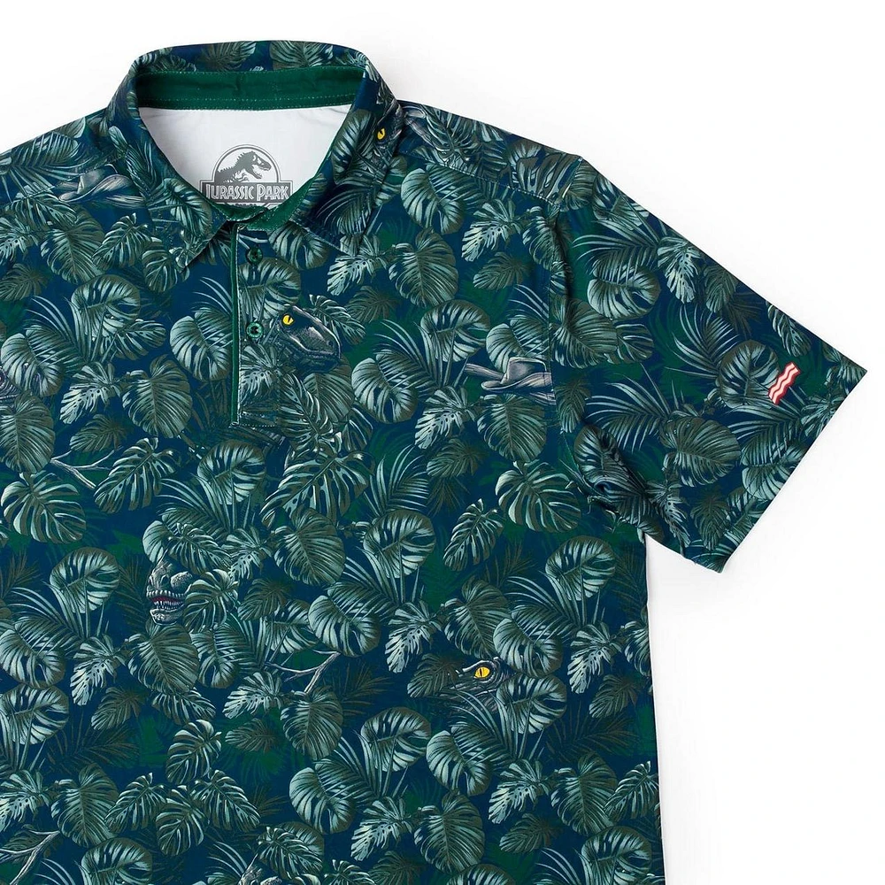 Men's Jurassic Park Clever Girl Short Sleeve Polo