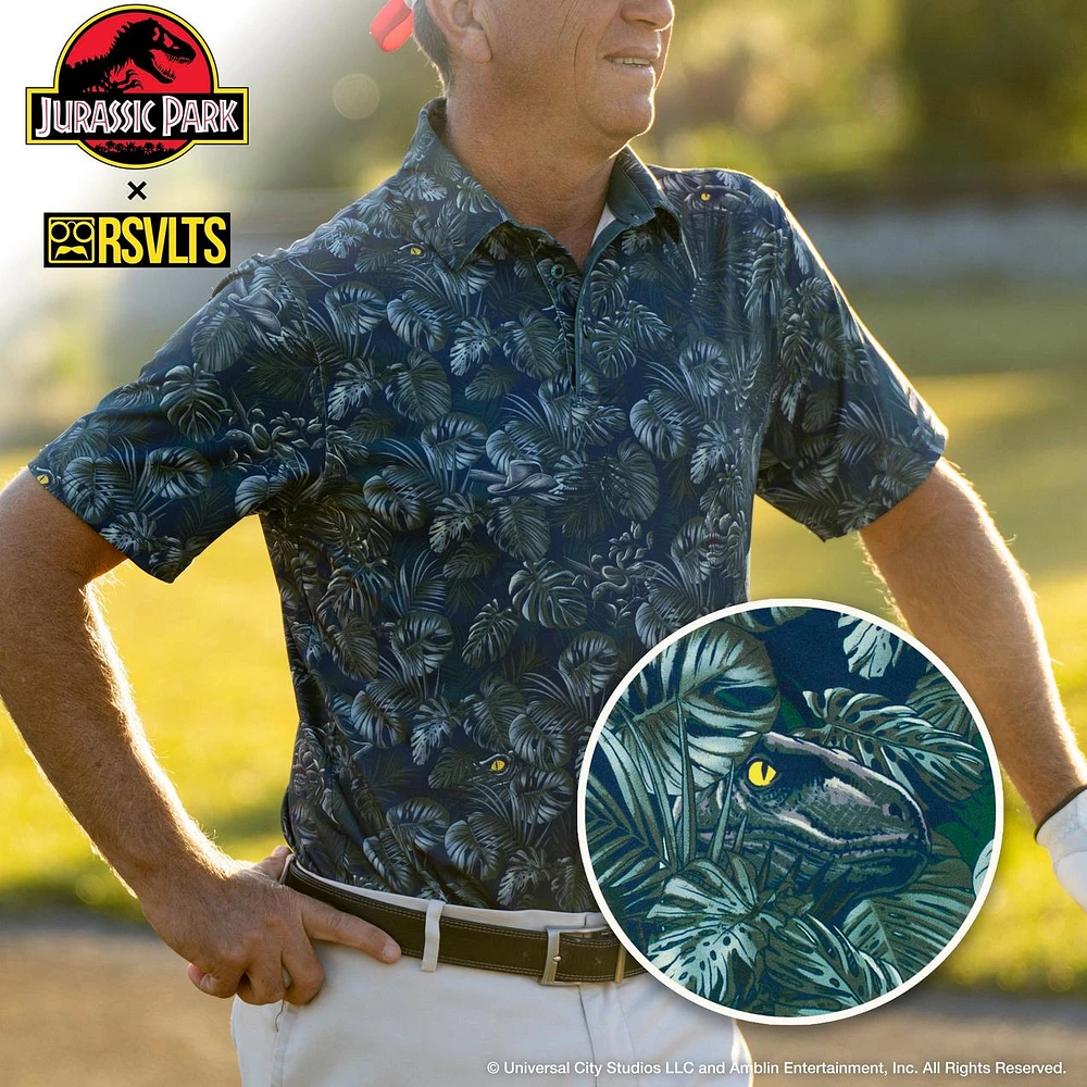 Men's Jurassic Park Clever Girl Short Sleeve Polo