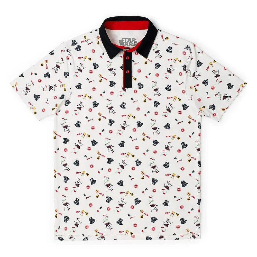 Men's Star Wars Grillin Like a Villain Short Sleeve Polo