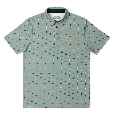 Men's Star Wars Lil Skywalkers Short Sleeve Polo