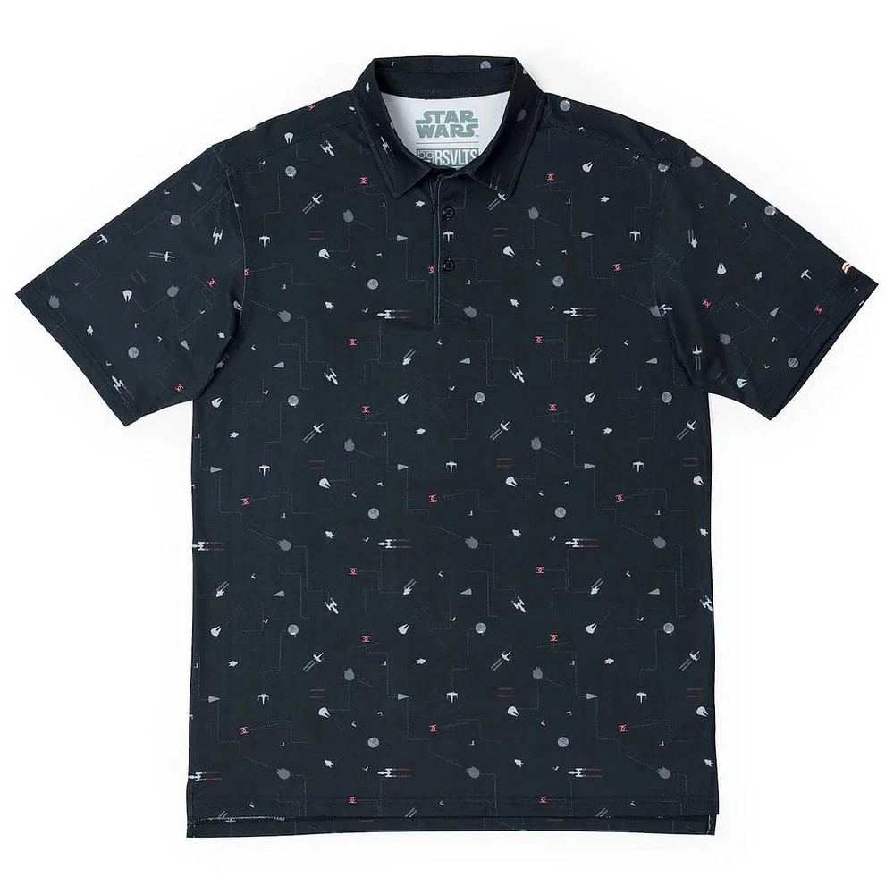 Men's Star Wars Stay on Target Short Sleeve Polo