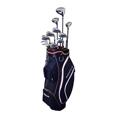 Women's Profile 10-Piece Complete Golf Set with Cart Bag