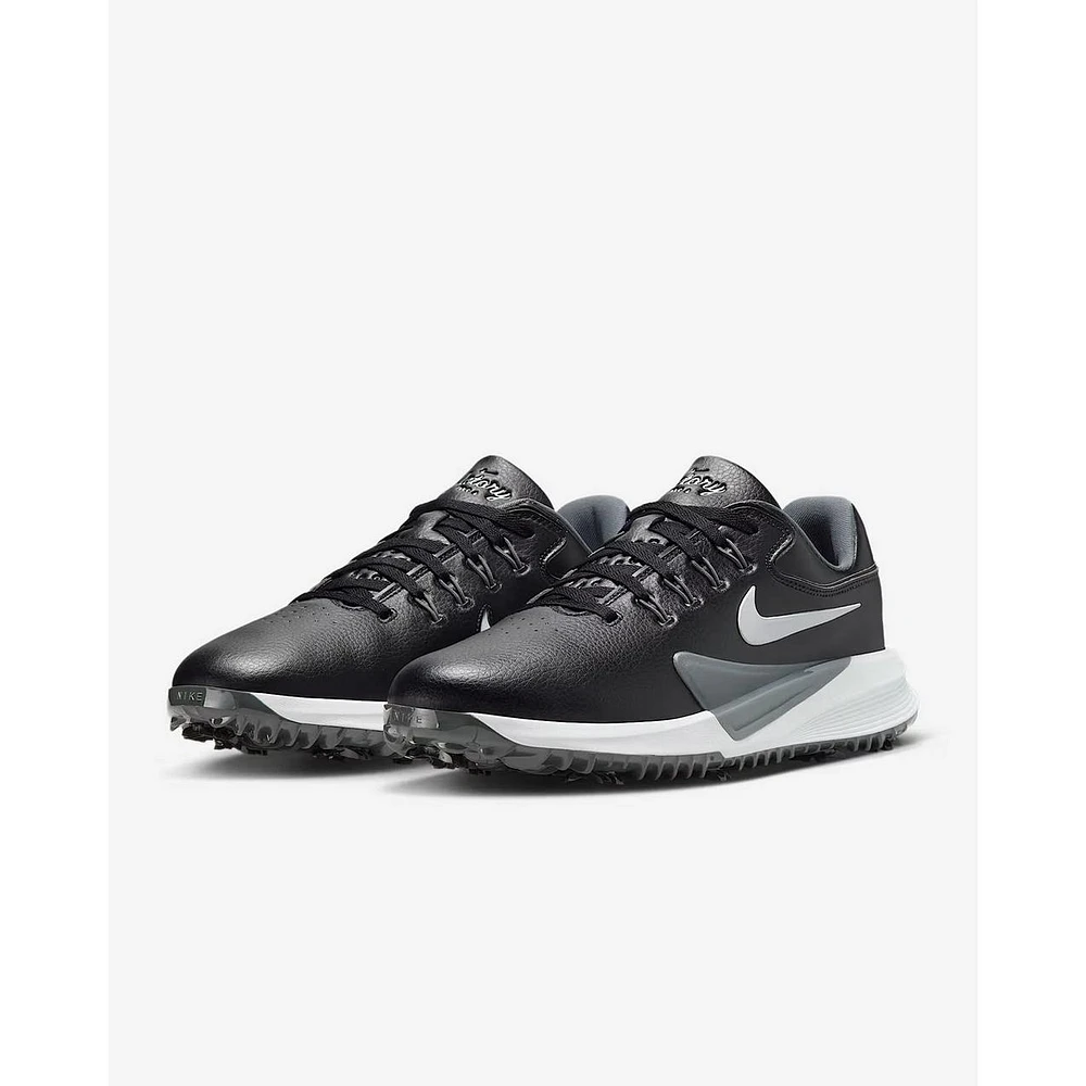 Victory Pro 4 Spiked Golf Shoe - Black/White