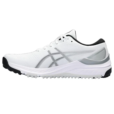 Men's Gel Kayano Ace Spikeless Golf Shoe-Wht/Blk