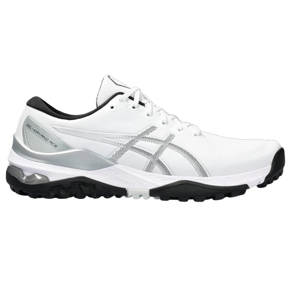 Men's Gel Kayano Ace Spikeless Golf Shoe-Wht/Blk