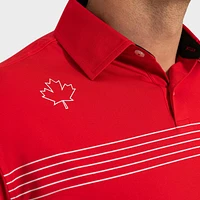Men's Canada Engineered Stripe Short Sleeve Polo
