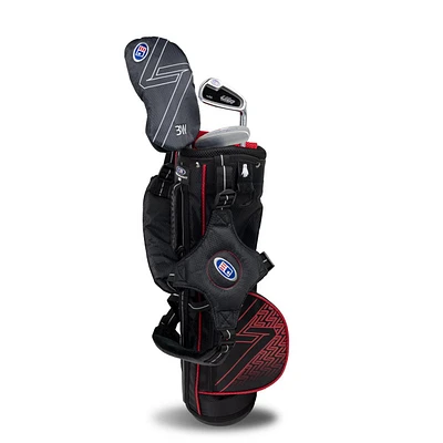 UL7 Junior 39 Inch 3-Piece Black Carry Bag Package Set