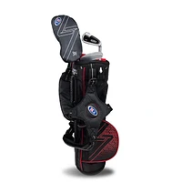 UL7 Junior 39 Inch 3-Piece Black Carry Bag Package Set