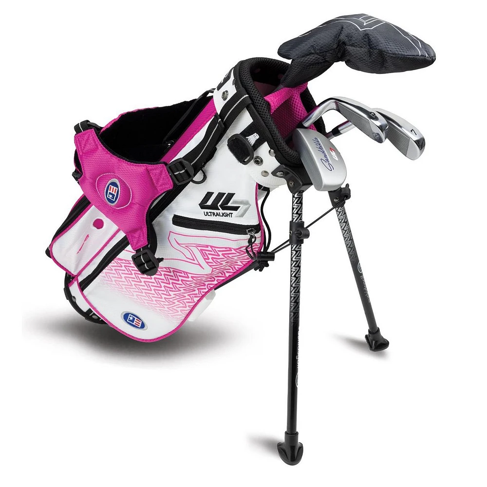 UL7 Junior 42 Inch 4-Piece White Stand Bag Package Set