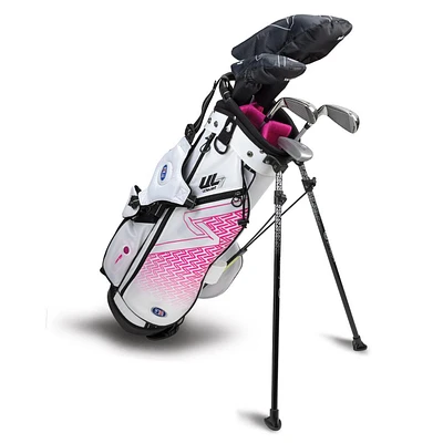 UL7 Junior 54 Inch 5-Piece White Stand Bag Package Set
