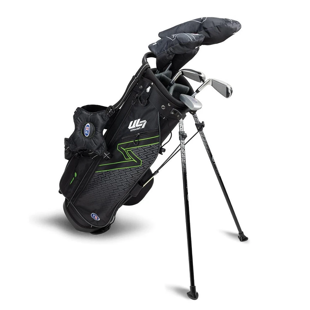 UL7 Junior 57 Inch 5-Piece Black Stand Bag Package Set