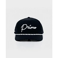 Men's Black Cursive Hat