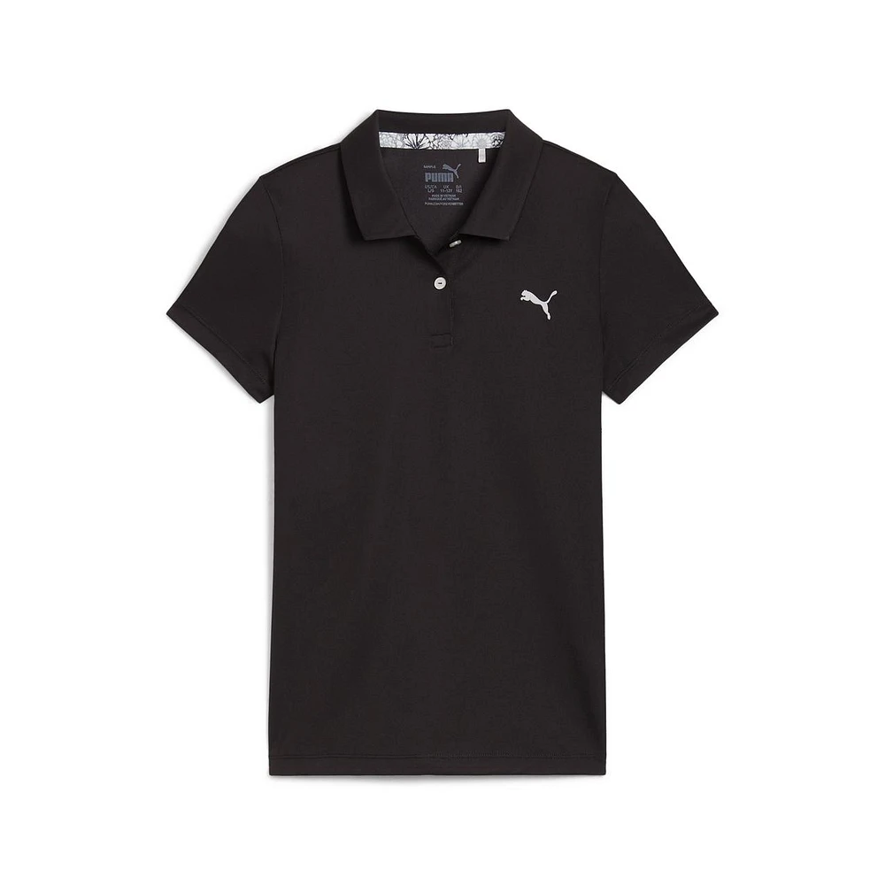 Girls' Essential Short Sleeve Polo