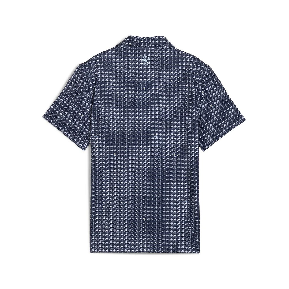 Boy's MATTR Pup Golf Short Sleeve Polo