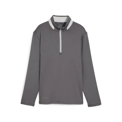 Boy's Lightweight 1/4 Zip Long Sleeve Top