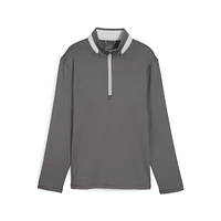 Boy's Lightweight 1/4 Zip Long Sleeve Top