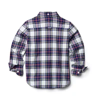 Plaid Brushed Twill Shirt