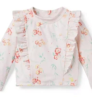 Baby Floral Recycled Rash Guard Set