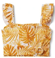 Palm Belted Swimsuit