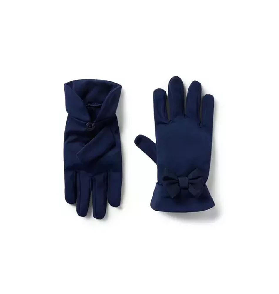 Satin Bow Glove