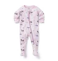 Baby Good Night Footed Pajama Cozy Dog