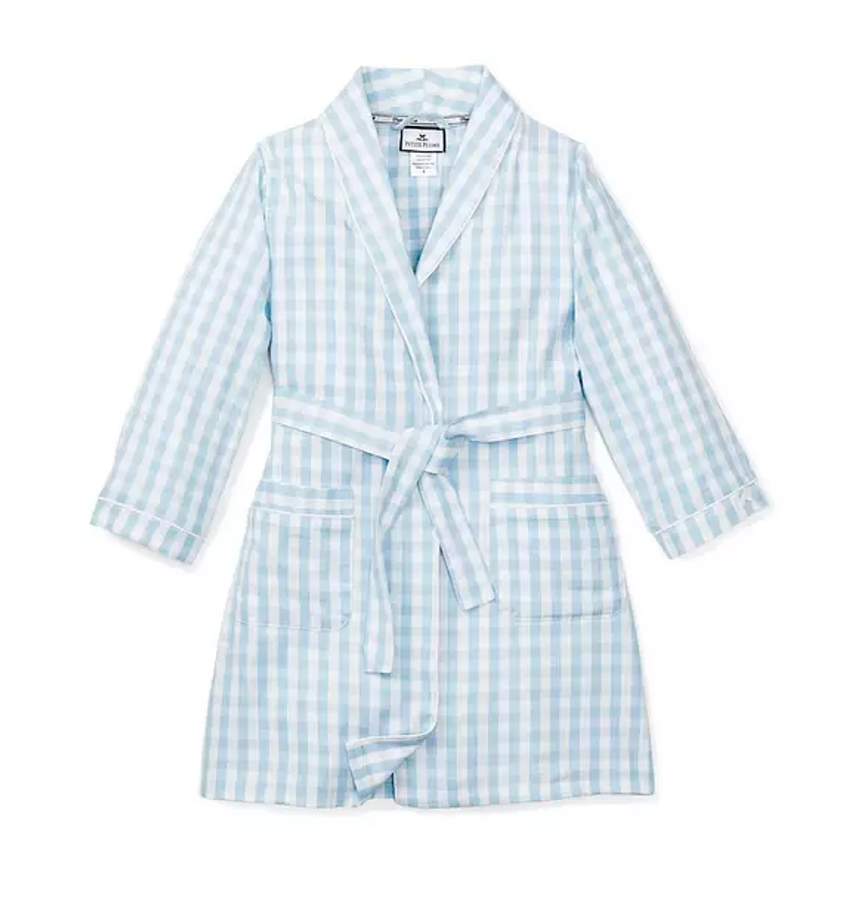 Petite Plume Gingham Robe