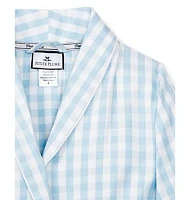 Petite Plume Gingham Robe