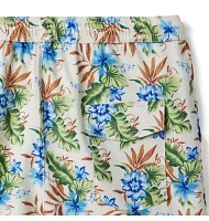 Dawne Florine Men's Tropical Floral Swim Trunk