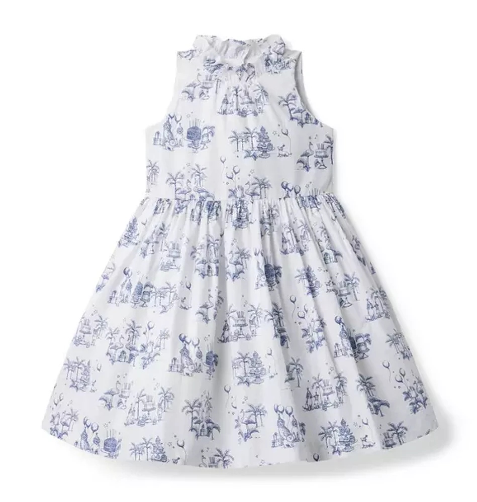 Birthday Toile Dress