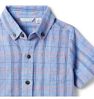 The Plaid Linen-Cotton Shirt