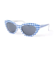 Gingham Cat Eye Sunglasses