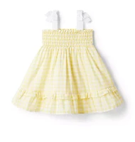 The Gingham Smocked Sundress