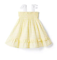 The Gingham Smocked Sundress