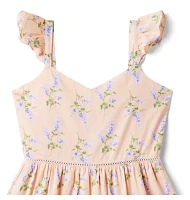 Floral Ruffle Strap Sundress