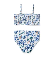 Safari Toile Recycled 2-Piece Swimsuit